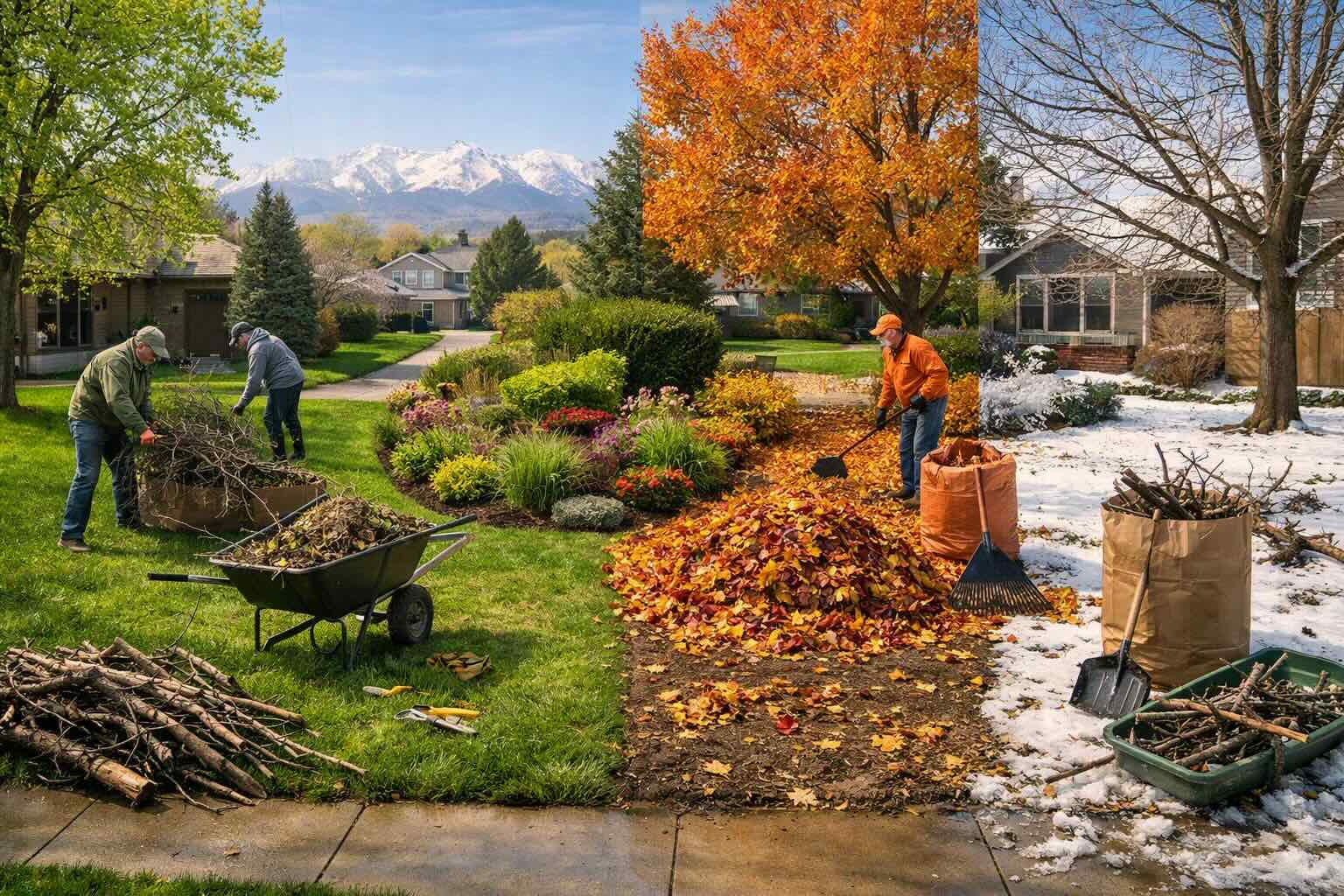 yard cleanup denver all year long all seasons 2026
